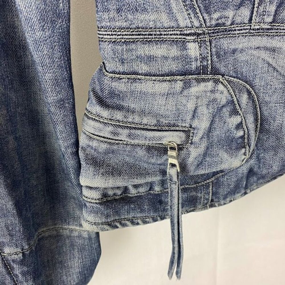Banana Republic Classic Fitted‎ Denim Jean Jacket Women's Small. - Picture 5 of 10